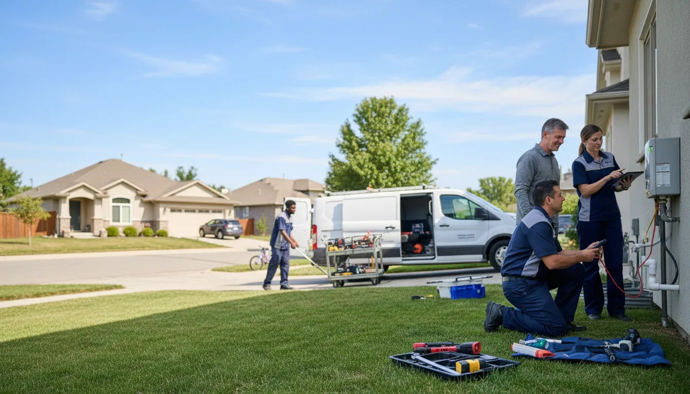 Tankless water heater service in Pittsford, VT